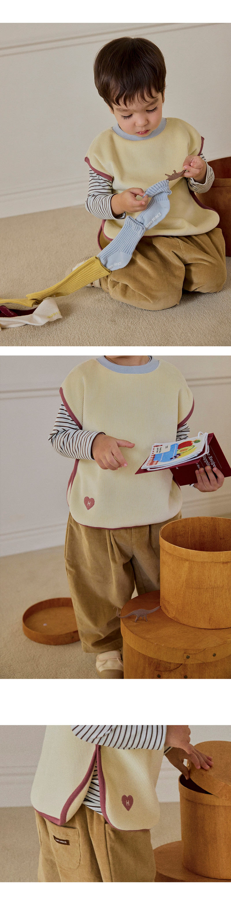 Cont Corduroy Baby Pants by Kids Clara for Baby - view 3