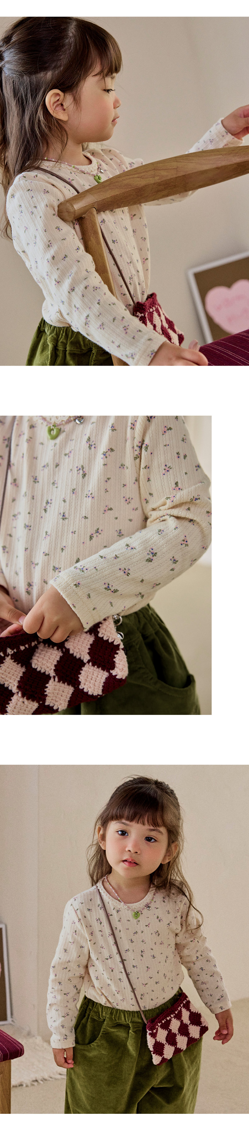 Poplin Eyelet Long Sleeve by Kids Clara for Baby - view 2