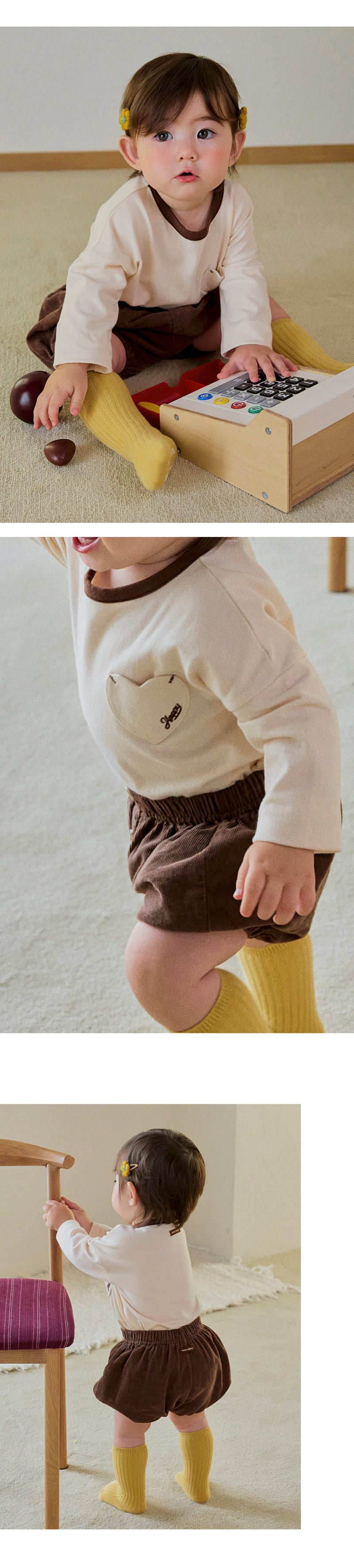 Leaf Modal Long Sleeve by Kids Clara for Baby - view 2