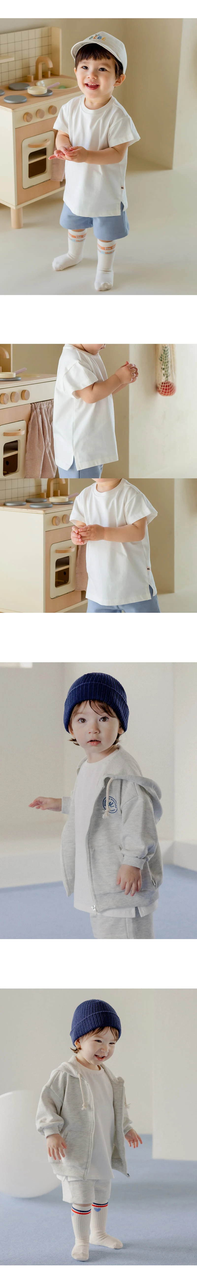 Luyarn Layered Long Tee by Kids Clara for Child unisex - view 4
