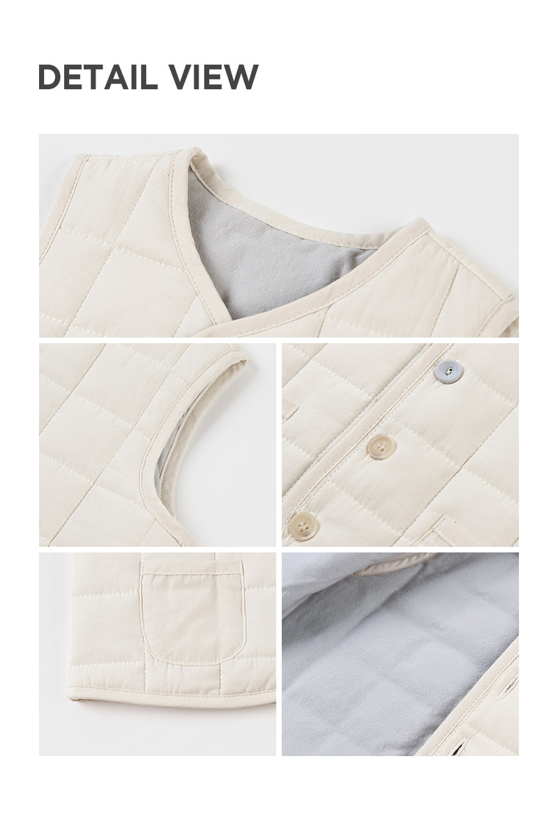 Maribel Quilt Vest by Kids Clara for Baby - view 8