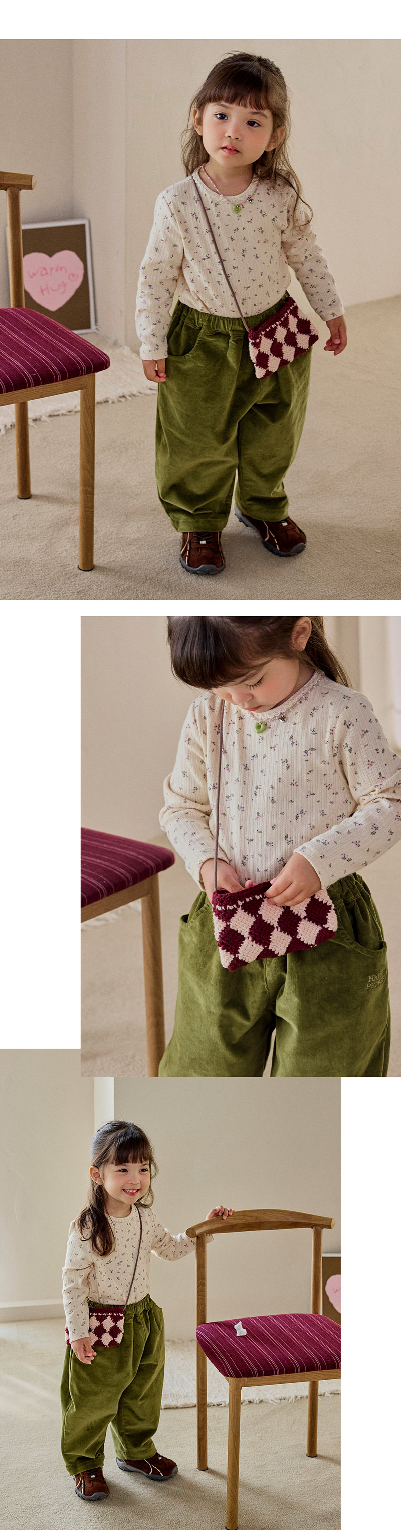 Cont Corduroy Baby Pants by Kids Clara for Baby - view 4