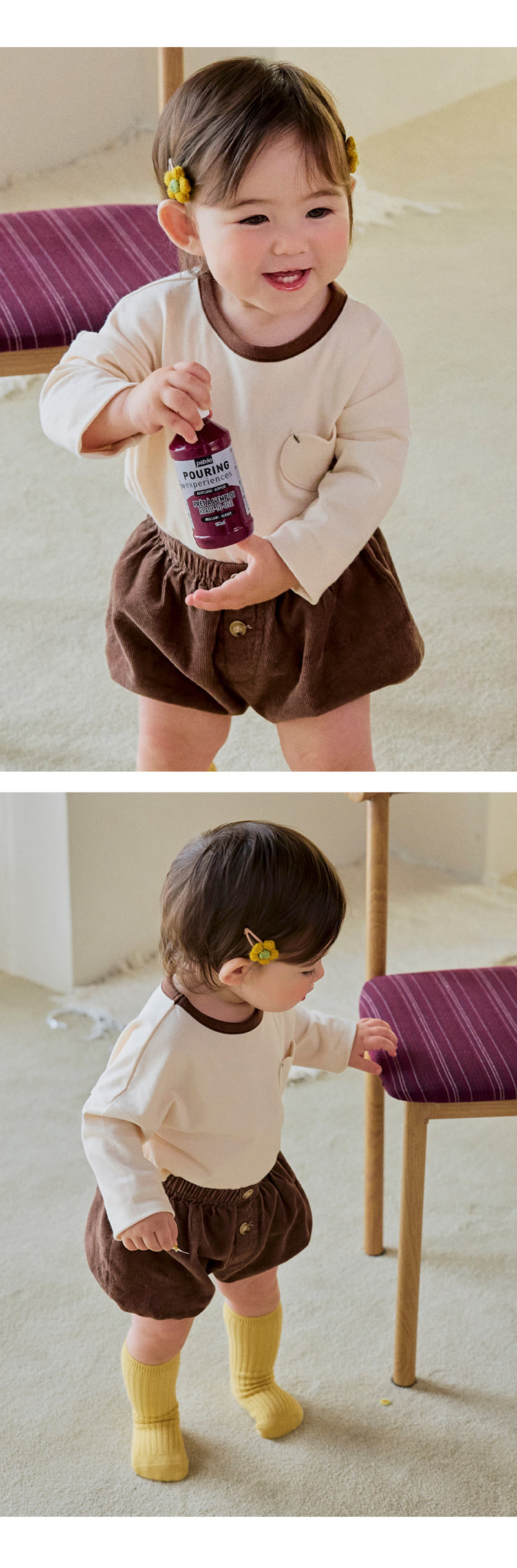 Leaf Modal Long Sleeve by Kids Clara for Baby - view 3