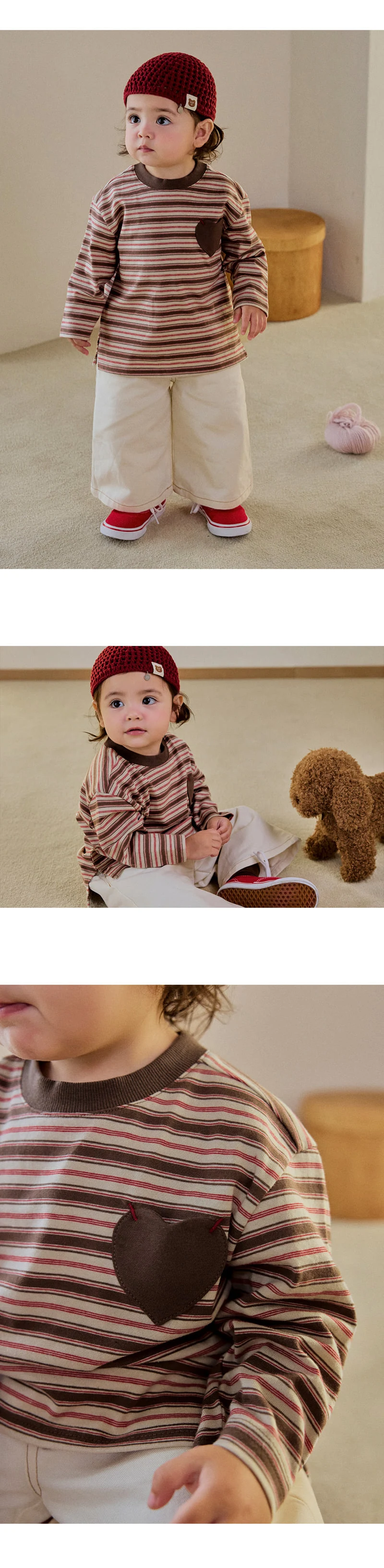 Rusty Long Sleeve Tee by Kids Clara for Baby - view 2