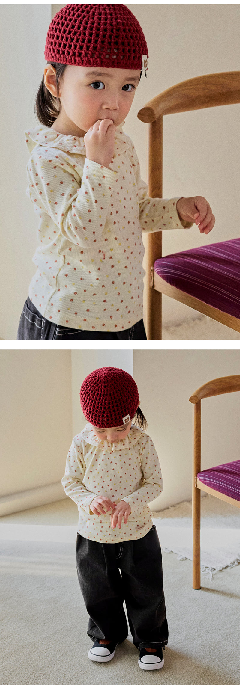 Sage Baby Long Sleeve Tee by Kids Clara for Baby - view 4