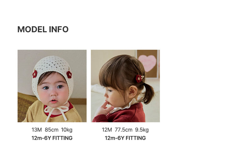 Amo Barretted Set (set of 5) by Kids Clara for Baby - view 8
