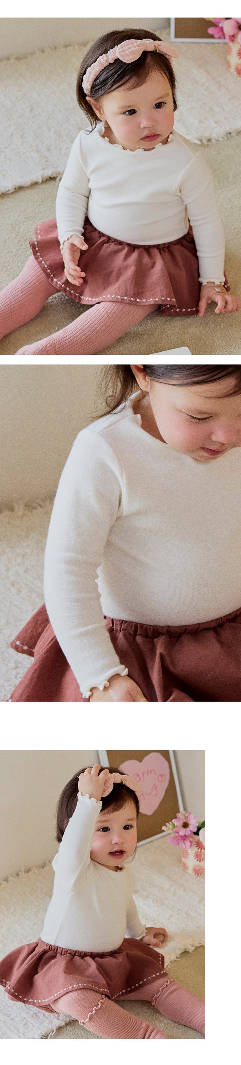 Sylin Baby Long Sleeve Tee by Kids Clara for Baby - view 2
