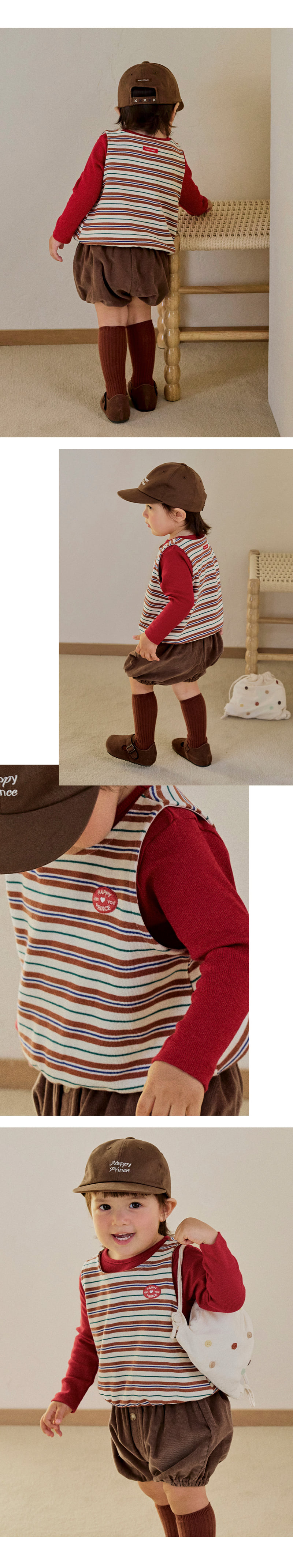 Chestnut Baby Vest by Kids Clara for Baby - view 3