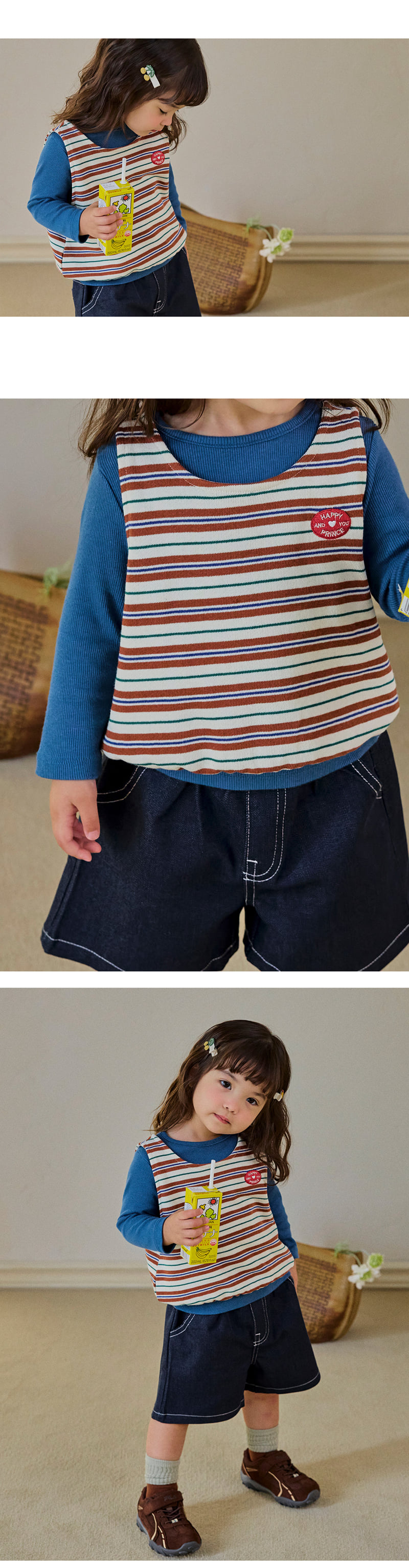 Chestnut Baby Vest by Kids Clara for Baby - view 4