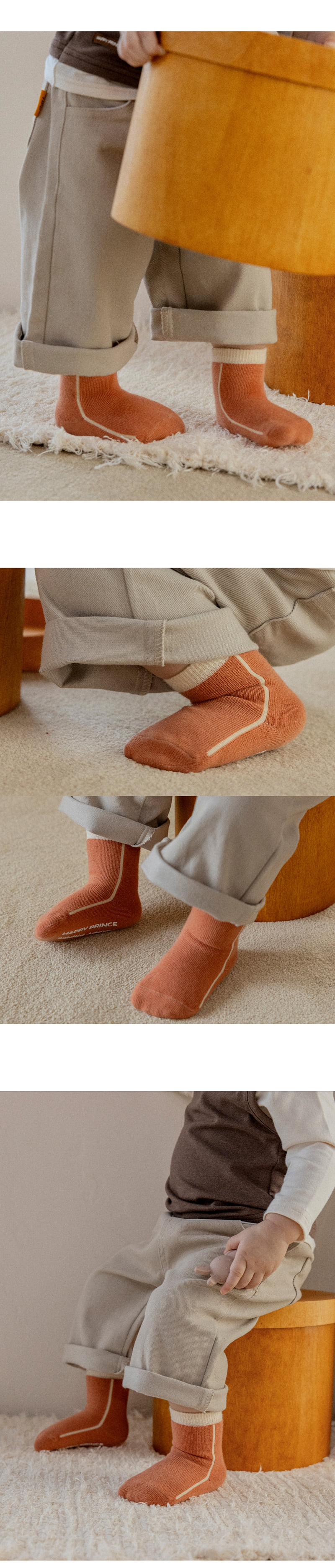 Nero 3-in-1 Socks Set (set of 5) by Kids Clara for Baby - view 3