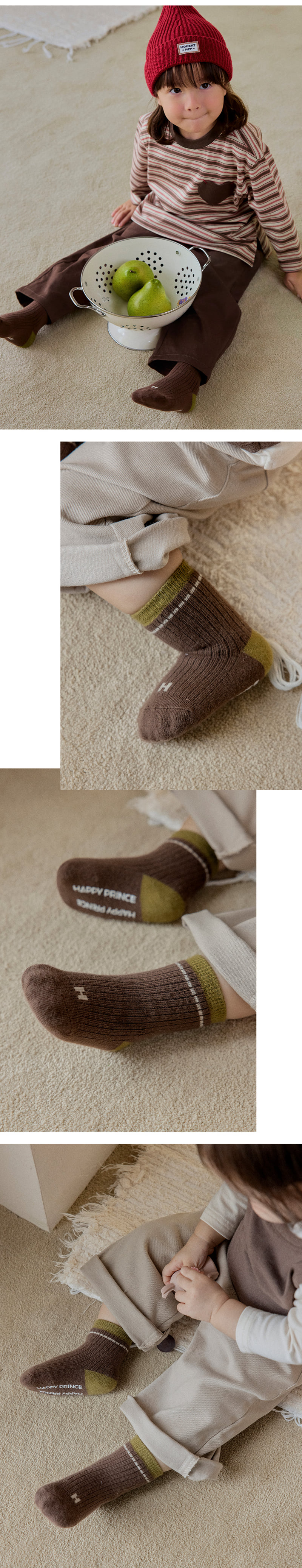 Nero 3-in-1 Socks Set (set of 5) by Kids Clara for Baby - view 4