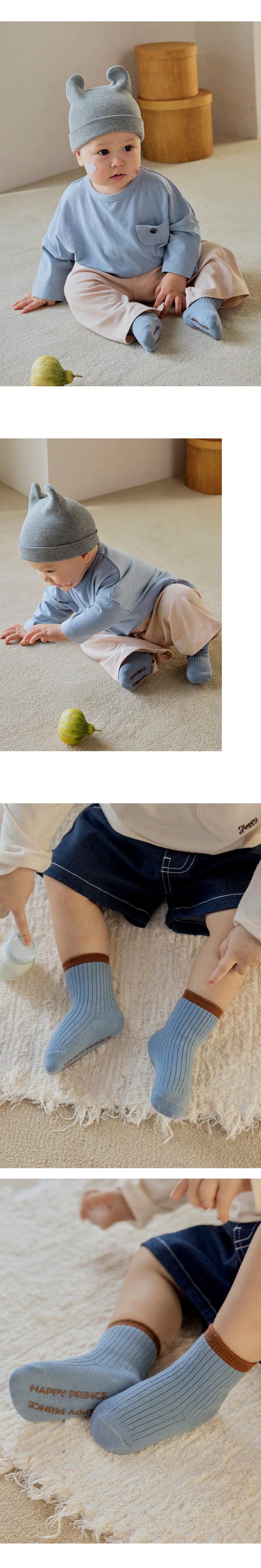 Colette Socks (set of 5) by Kids Clara for Baby - view 2