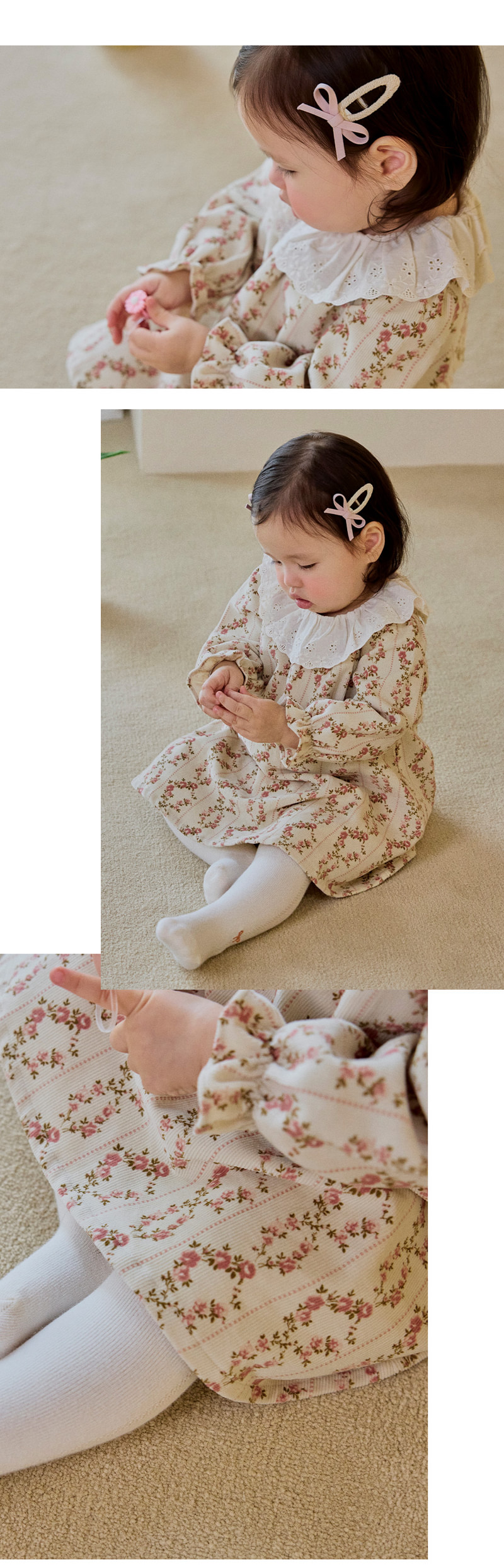 Gentis Corduroy Baby One-piece by Kids Clara for Baby - view 3