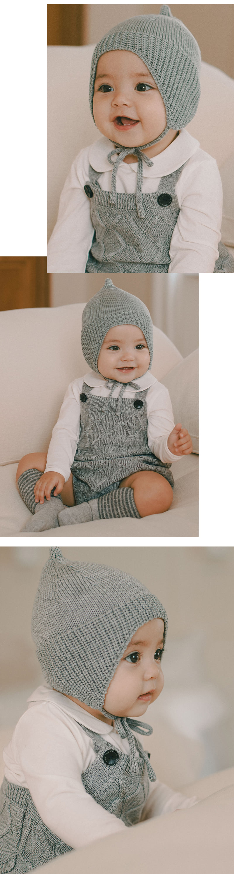 Kisses Knit Baby Hat by Kids Clara for Baby - view 5