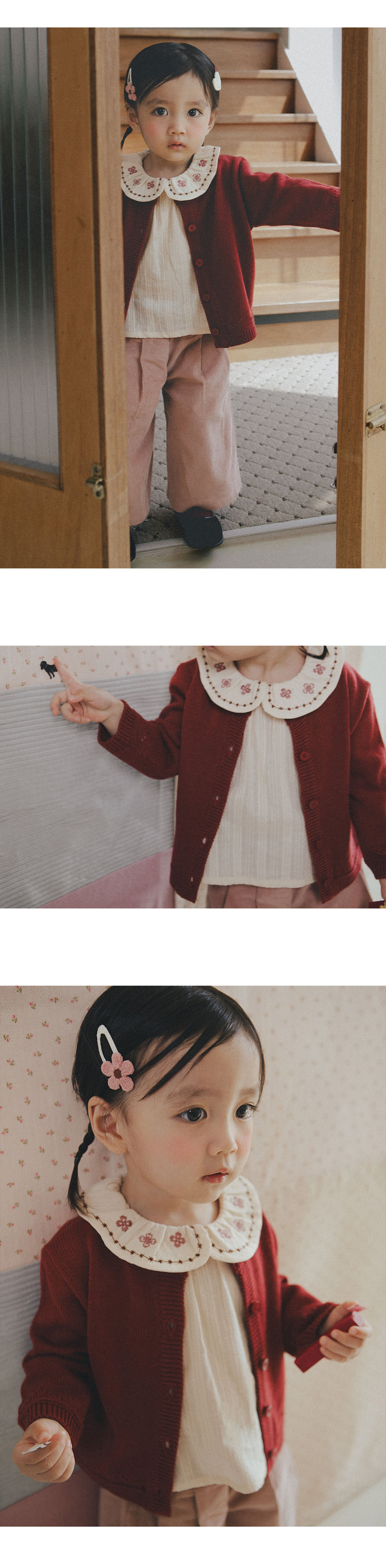 Amo Knit Cardigan by Kids Clara for Baby - view 2