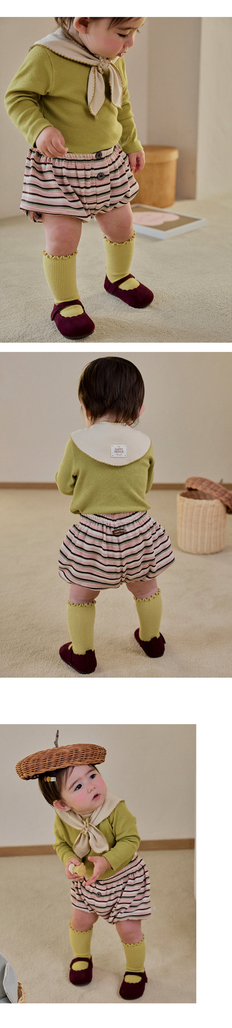 Lumina Knee Socks (set of 5) by Kids Clara for Baby - view 2