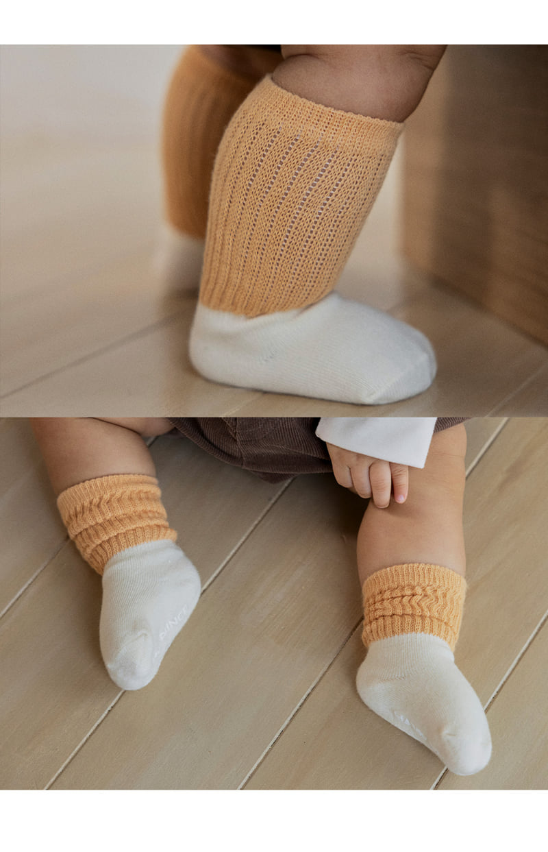 Trend Warmer 3-in-1 Socks Set (set of 5) by Kids Clara for Baby - view 4