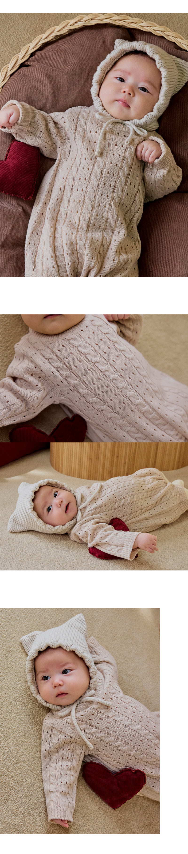 Iden Knit Baby Suit by Kids Clara for Baby - view 2