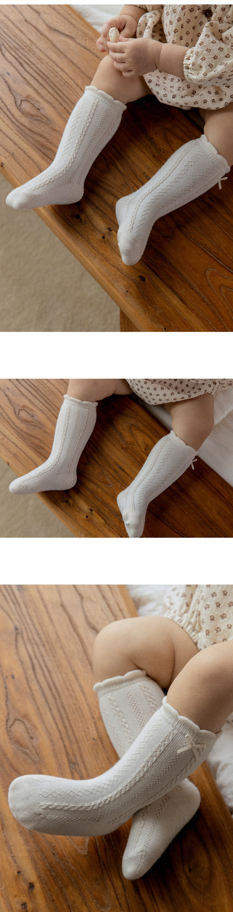 Siolletta Baby Knee Socks by Kids Clara for Baby - view 4