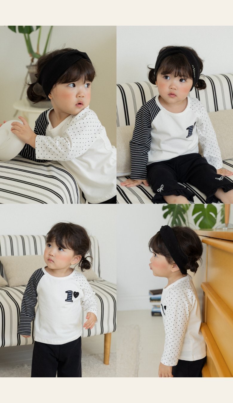 Oreo Raglan Tee by Kikimora for Child - view 7
