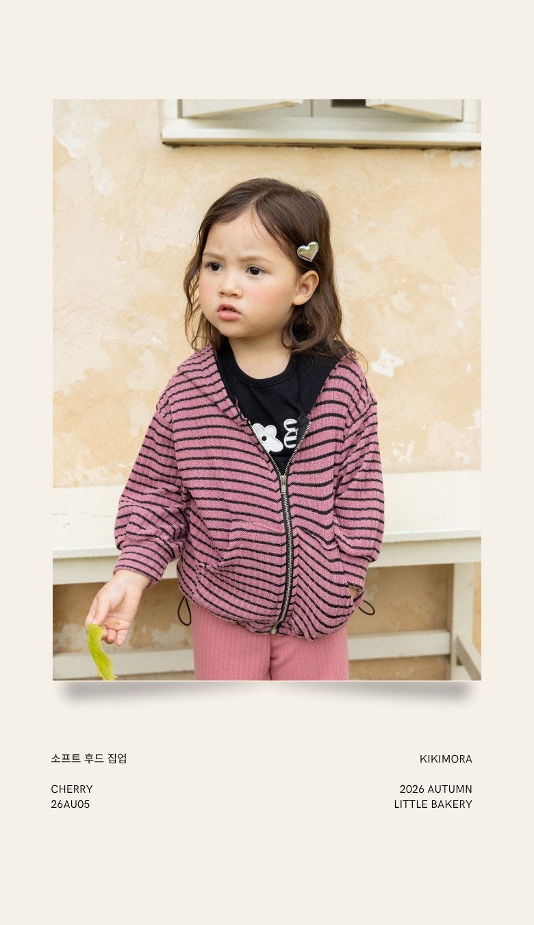 Soft Hood Zip-up by Kikimora for Child - view 4