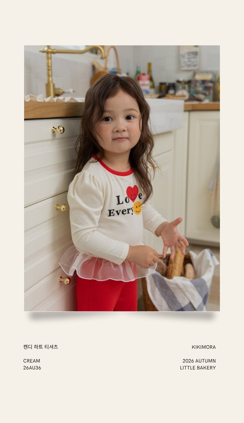 Candy Heart Tee by Kikimora for Child - view 7