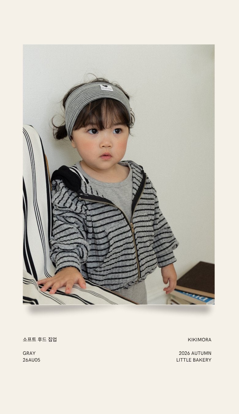 Soft Hood Zip-up by Kikimora for Child - view 9