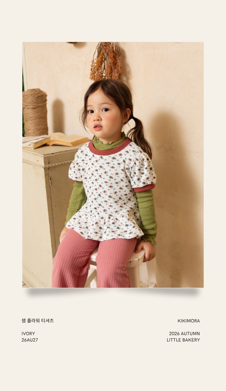 Jam Flower Tee by Kikimora for Child - view 4