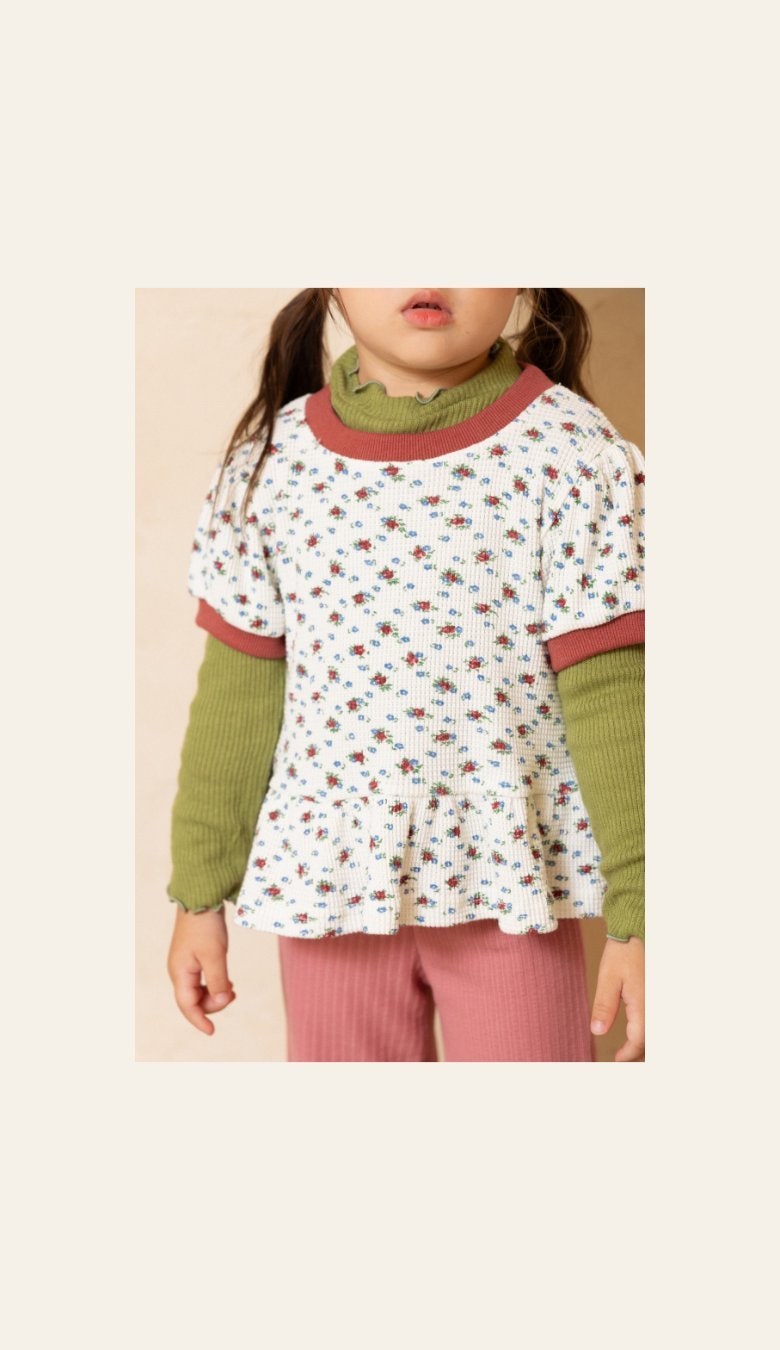 Jam Flower Tee by Kikimora for Child - view 5
