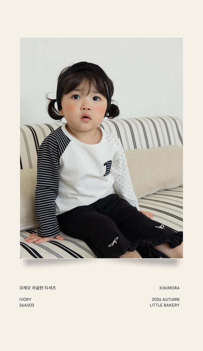 Oreo Raglan Tee by Kikimora for Child - view 4