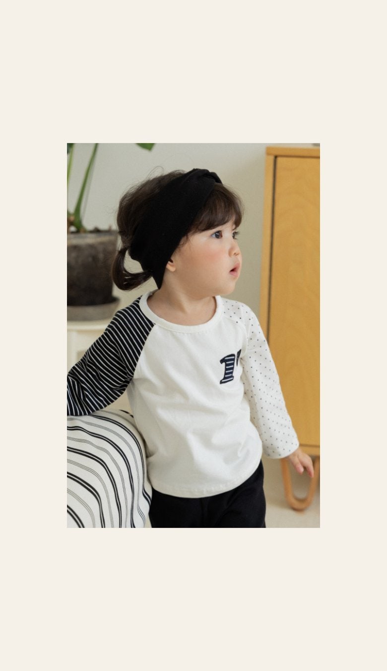 Oreo Raglan Tee by Kikimora for Child - view 5