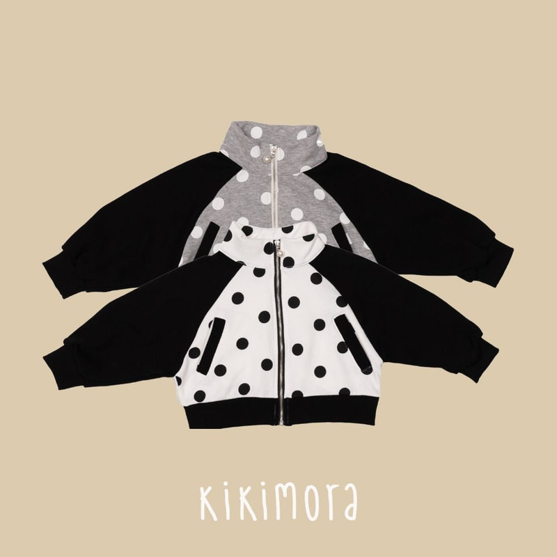 Dot Mix Zip-up by Kikimora for Child - view 2