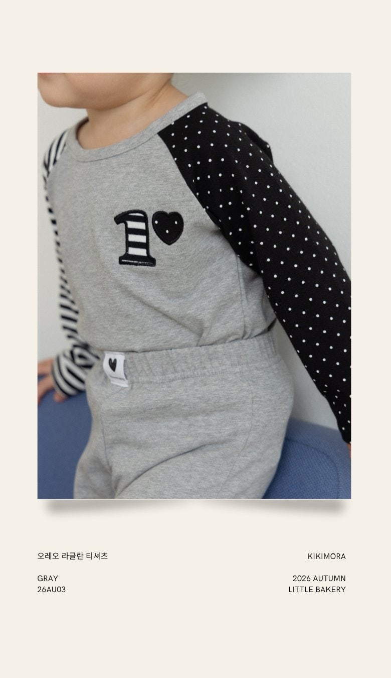 Oreo Raglan Tee by Kikimora for Child - view 8