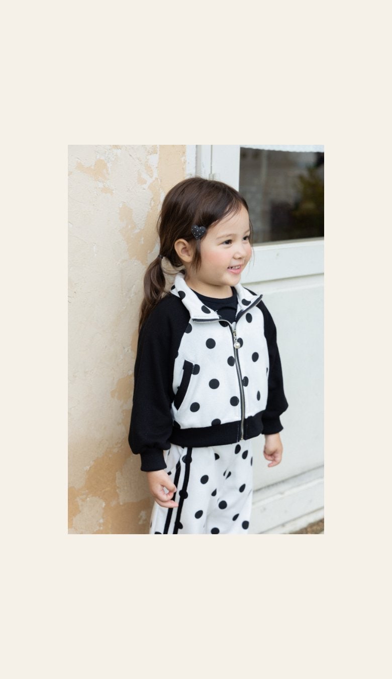 Dot Mix Zip-up by Kikimora for Child - view 5
