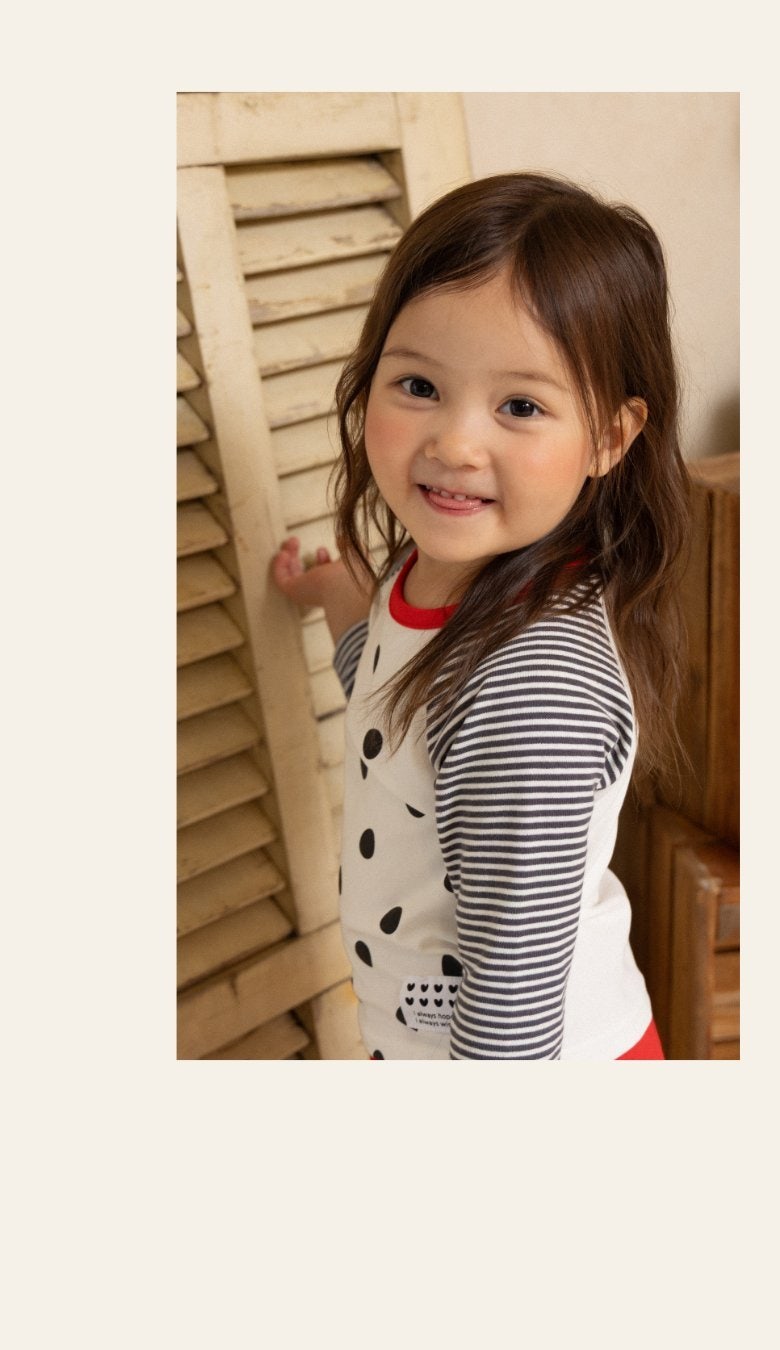 Domino Raglan Tee by Kikimora for Child - view 6