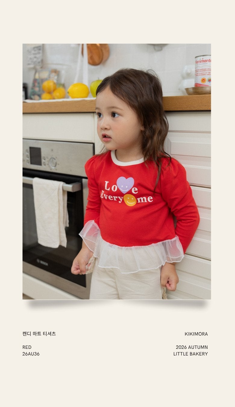 Candy Heart Tee by Kikimora for Child - view 4