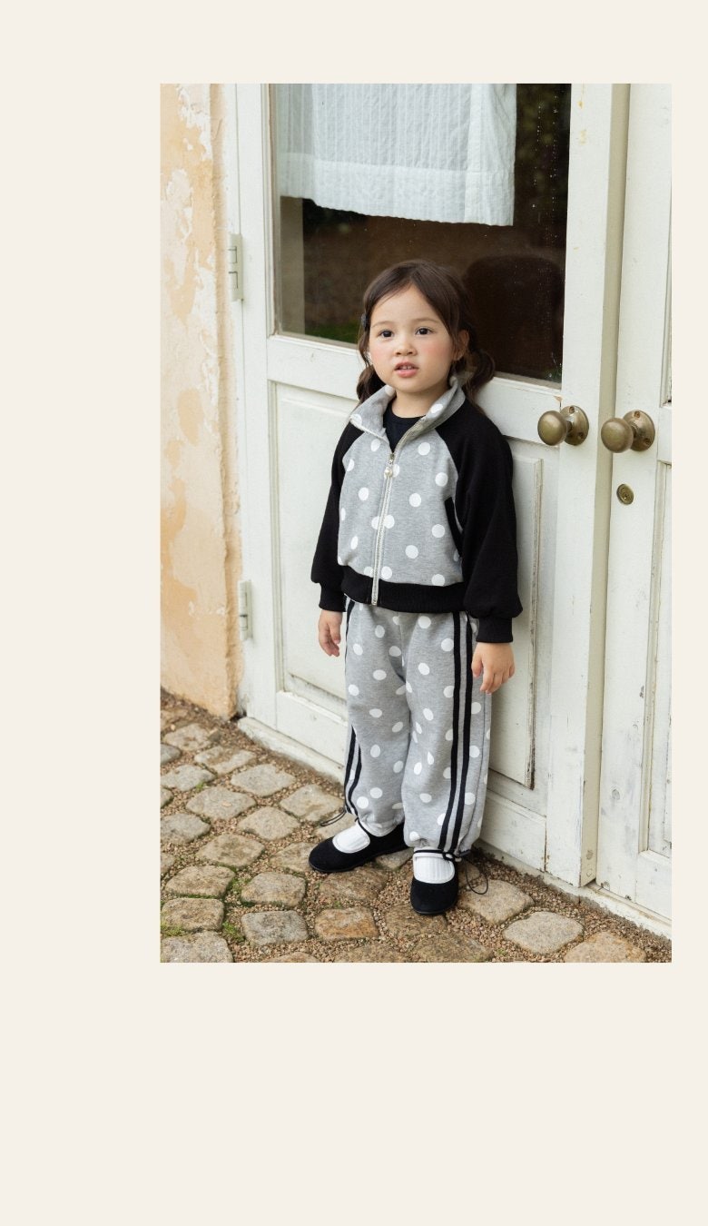 Dot Mix Zip-up by Kikimora for Child - view 9