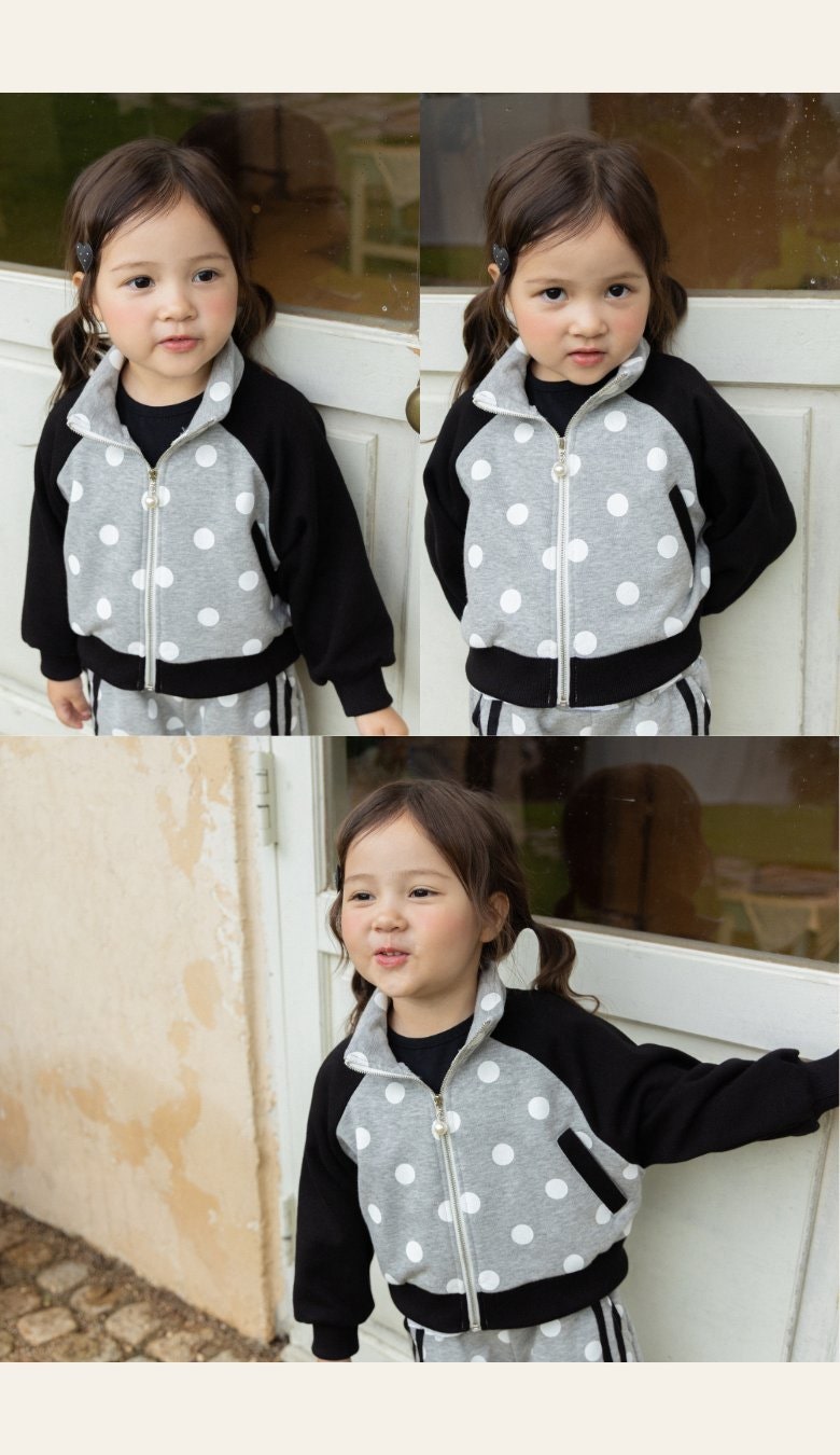 Dot Mix Zip-up by Kikimora for Child - view 10