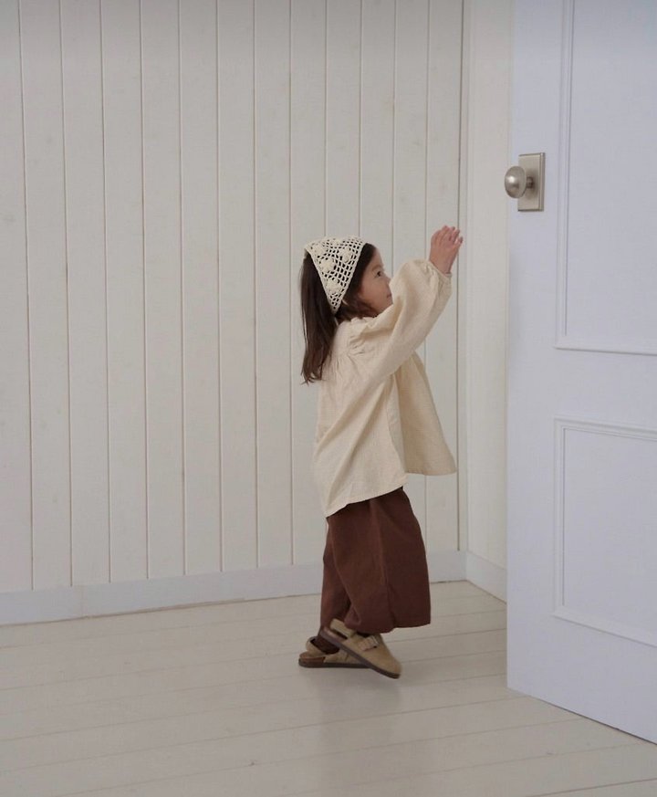 Pintuck Wide Pants by Ko And Ko for Child - view 10