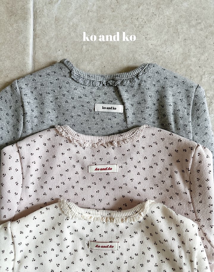 Petit Lace Tee by Ko And Ko for Child - view 2