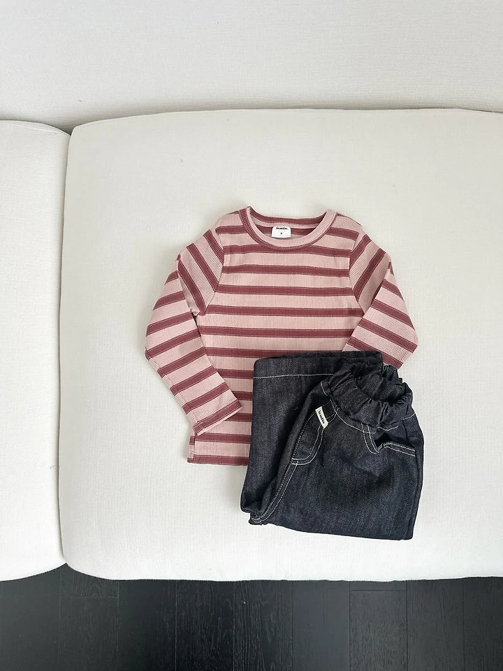 Stripe Roro Tee by Ko And Ko for Child - view 5