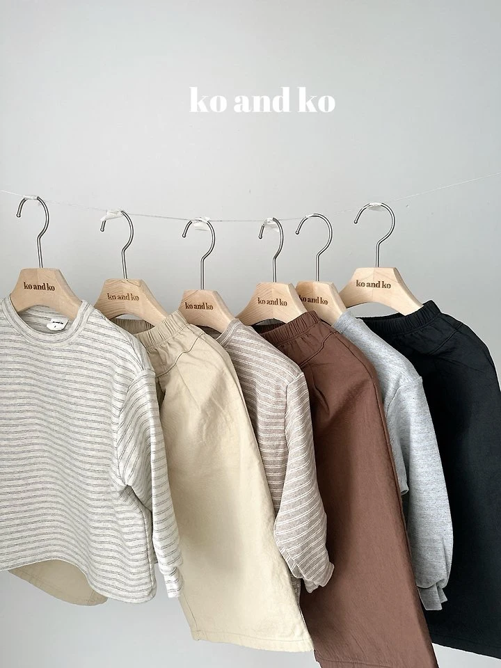 Pintuck Wide Pants by Ko And Ko for Child - view 2