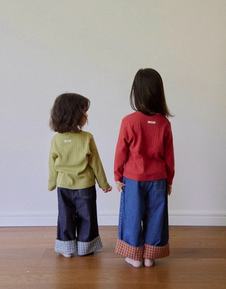 Check Duri Denim Pants by Ko And Ko for Child - view 10