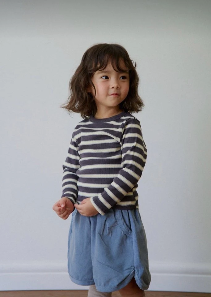 Stripe Roro Tee by Ko And Ko for Child - view 11
