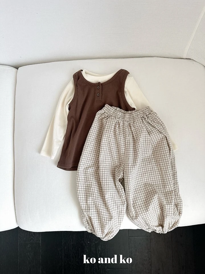 Rib Basic Tee by Ko And Ko for Child - view 6