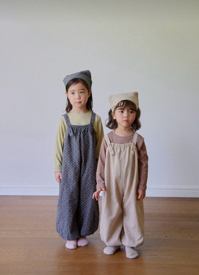 Flower Overalls by Ko And Ko for Child - view 9