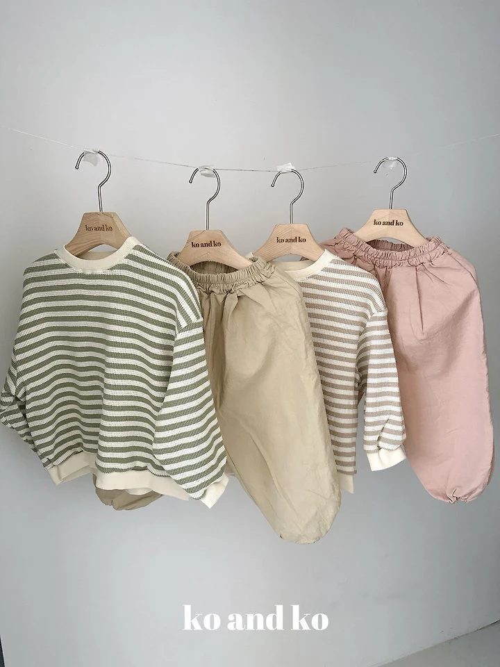 Pintuck Jogger Pants by Ko And Ko for Child - view 1