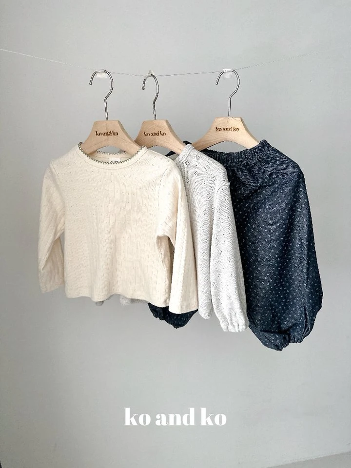 Denim Flower Bloomer by Ko And Ko for Child - view 4