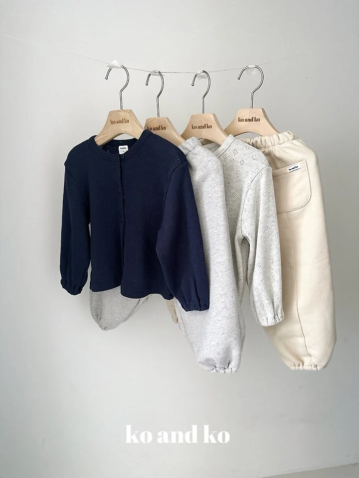 Eyelet Cardigan by Ko And Ko for Child - view 4