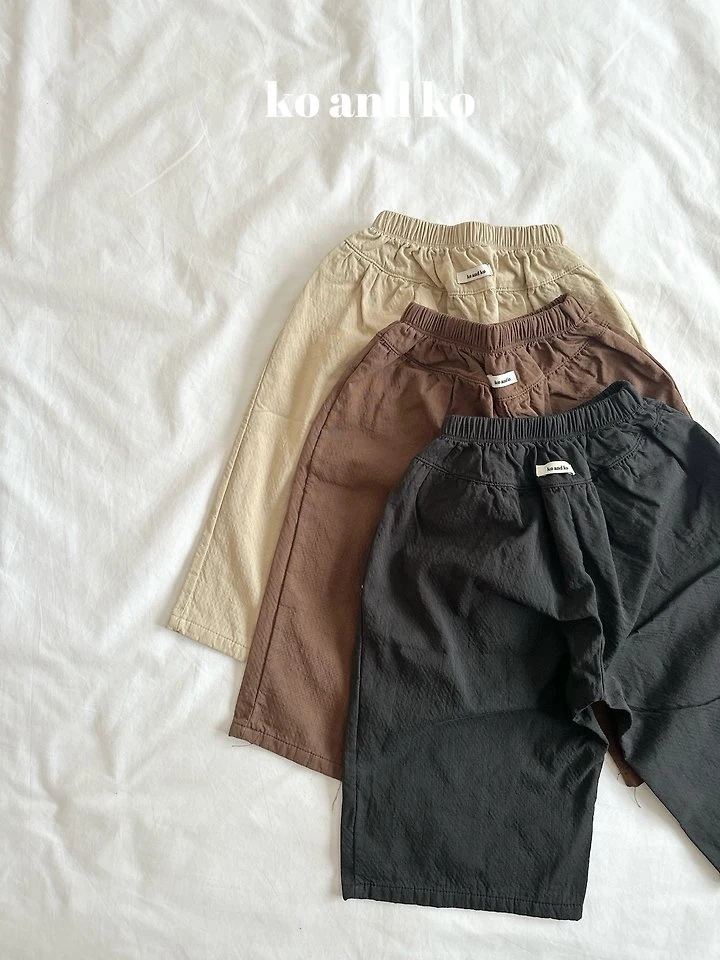Pintuck Wide Pants by Ko And Ko for Child - view 6